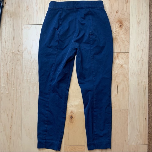 Everlane Blue Curvy Fit Slim Leg Trouser Pants - Picture 6 of 9